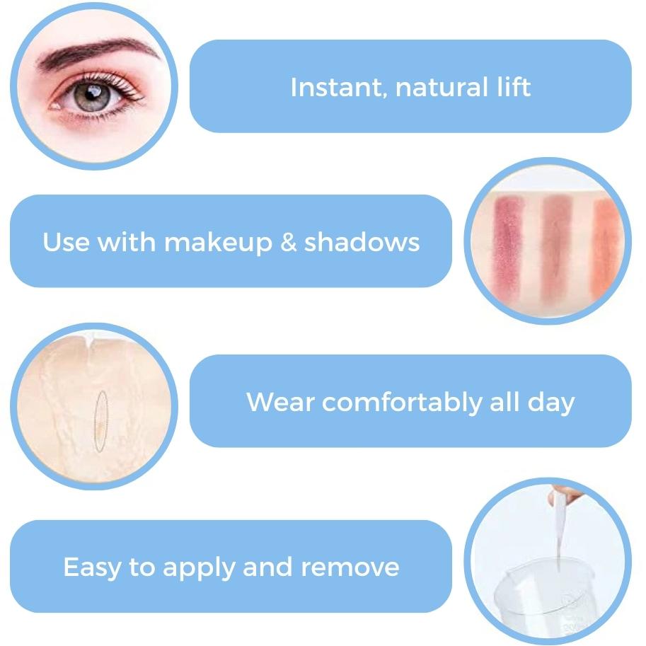 4x Genève™ Invisible Eye-lift Strips