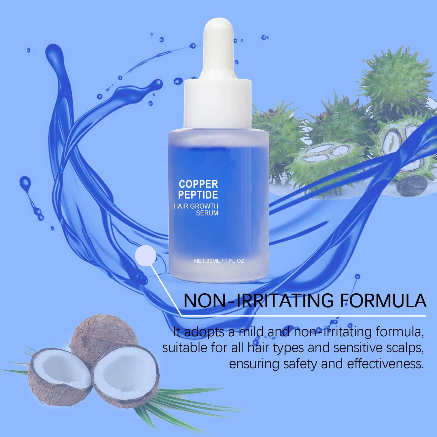 Copper Peptide Hair Regrowth Serum