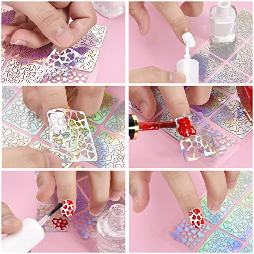 Nail Art Stencil Kit FREE GIFT Gen ve Aesthetics nail-art-stencil-kit-free-gift-gen-ve-aesthetics